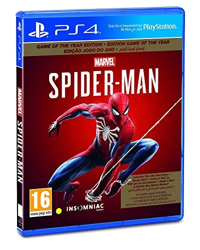 Spider-Man (Game of the Year) (UK/Arabic) - Spiele für PlayStation 4, mit packender Story und atemberaubender Grafik für ein unvergleichliches Spielerlebnis.