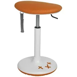 Sitness X Kinder-Drehhocker  Sitness X Stool 20 , orange , Maße (cm): B: 33 H: 40 T: 33.0