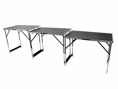 Tapeziertisch Aluminium 300 x 60 cm 3teilig Mehrzwecktisch