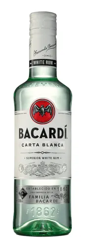 Bacardi Carta Blanca Rum 37,5% 0,35l Flasche 33,57€/l