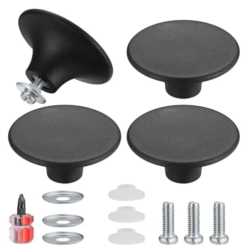 Stück Topfdeckelknöpfe, Universal Topfdeckelgriffe, Küche Kochgeschirr Pfannendeckel Abdeckung Kasserolle Handgriff Ersatzknöpfe Griffe für Bratpfanne Topfdeckeldeckel 4