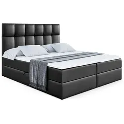 ALTDECOR Boxspringbett RICAR in schwarz von ALTDECOR