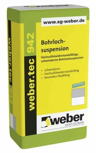 weber.tec 942 Bohrlochsuspension Hohlräume Bohrlöcher Bohrlochsuspension 20 kg