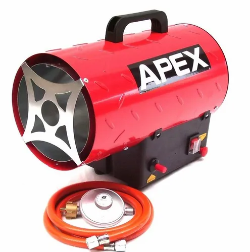 Apex Heizgerät Gasheizgebläse 30kW - Leistungsstarker Gasheizer mit 30 kW für effiziente Wärme in großen Räumen, ideal für Baustellen und Veranstaltungen.