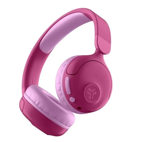 JLab Audio JBuddies Pop Wireless On-Ear Kopfhörer in Pink in pink von JLab
