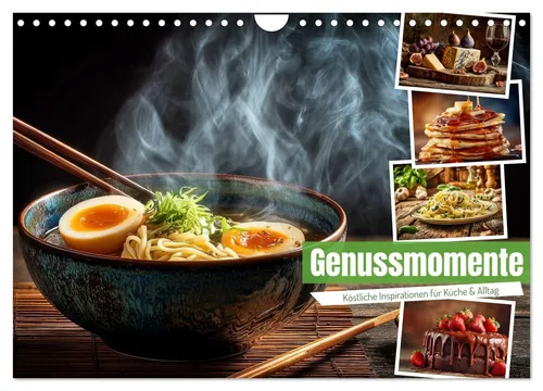 Steffen Gierok-Latniak | Genussmomente Wandkalender 2026 - Kalender mit 12 beeindruckenden Motiven, die die Vielfalt von Genussmomenten zeigen – ideal für jeden Raum und das ganze Jahr über.
