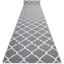 rugsX Läufer, Grau, Textil, Rechteckig, 80x230 cm, Teppiche & Böden, Teppiche, Teppichläufer