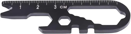 HEBERTZ  MINI MULTI TOOL - schwarz - -AISI 420 - Outdoor  - 75 mm - NEU - 55059