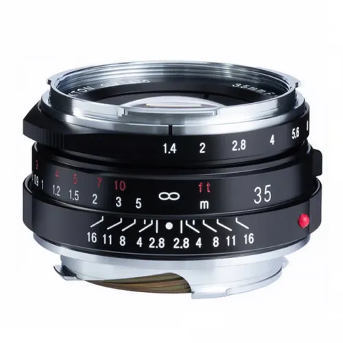 Voigtländer Nokton 35mm f1,4 M.C. VM II - Hochwertiges Reportageobjektiv - Objektive mit hervorragender Abbildungsleistung und kompakter Bauweise, ideal für kreative Fotografie und Reportagen.