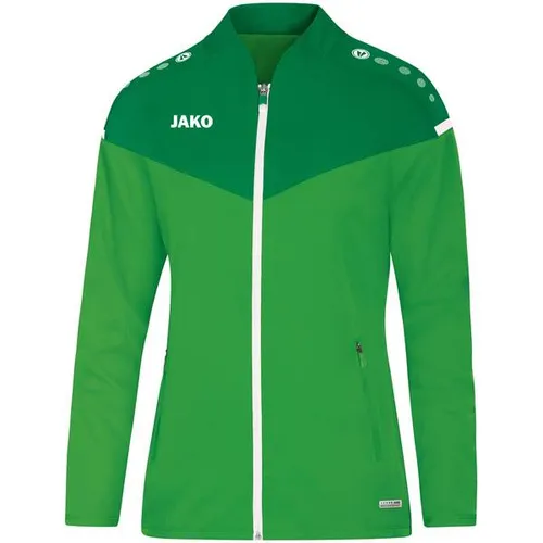 JAKO Präsentationsjacke Champ 2.0 - Damen Größe 38 in Grün - Trainingsbekleidung mit Keep Dry Funktion, stylisch und funktional für Sport und Freizeit, ideal für Teams und Einzelpersonen.