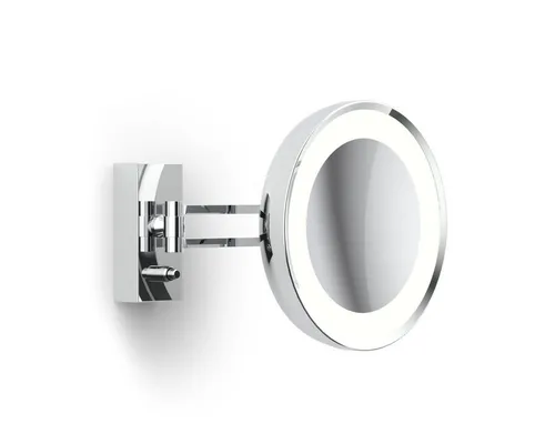 Decor Walther Kosmetikspiegel BS 36 3x mit Licht - Schminkspiegel mit 3-fach Vergrößerung und integrierten LED-Lampen für eine perfekte Ausleuchtung, ideal für das Badezimmer.