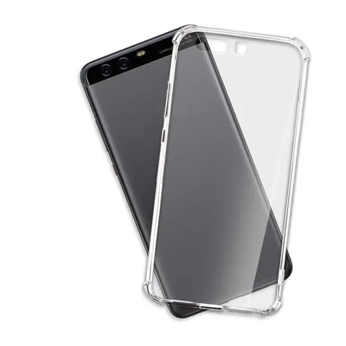 mtb more energy® Hülle Crystal Armor kompatibel mit Huawei P10 Plus, P10+ (VKY-L09/L29, 5.5'') - verstärkte Ecken - Anti Shock Schutzhülle Case Cover Tasche