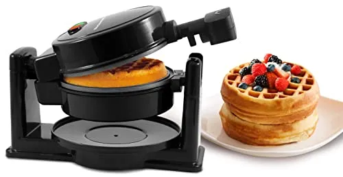 Elite Gourmet EWM460 Waffeleisen für Belgische Waffeln