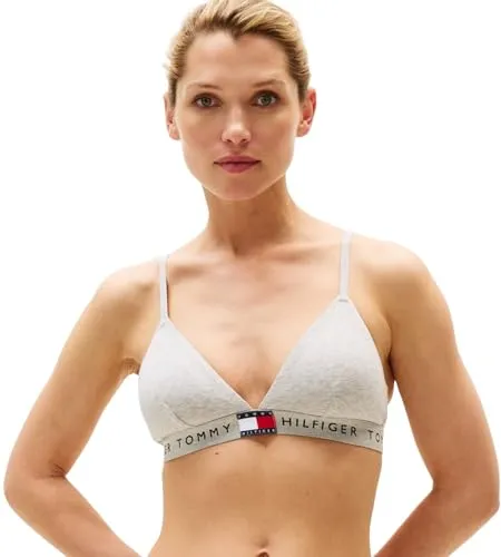Tommy Hilfiger Underwear Triangel-BH RP TRIANGLE in Grau - Funktionsunterwäsche in großen Größen, elastisch und mit verstellbaren Spaghettiträgern für optimalen Tragekomfort.