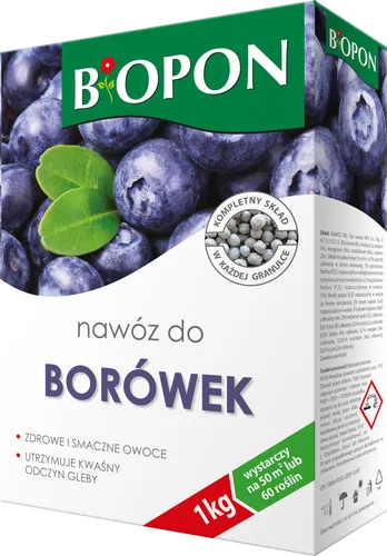 Dünger Heidelbeeren Blaubeeren Beerendünger Obstdünger 50m2 Oder 60 Pflanzen 1kg