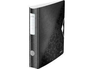 LEITZ Aktenordner Active Wow A4 Polyfoam schmal schwarz von Leitz