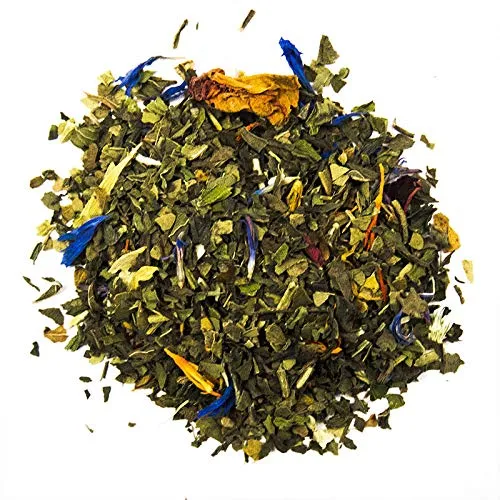 Schrader | Grüner Mate Tee Mint | Grüner Matetee lose mit Nanaminze verfeinert |100g