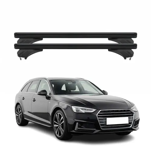 OMAC Dachträger Menabo für Audi A4 B9 Avant (2015-2025) - Multifunktionaler und abnehmbarer Dachträger aus rostbeständigem Aluminium, ausgestattet mit einem Anti-Diebstahlschloss für zusätzliche Sicherheit.