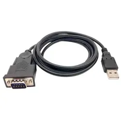 Equip Adapter USA-A -> Seriell RS232-DB9 St/St 1.50m sw