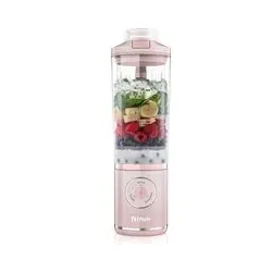 Ninja Blast Max Tragbarer Mixer - 570 ml, wiederaufladbar - Mini-Standmixer mit auslaufsicherem Deckel und 3 Mixfunktionen, perfekt für Smoothies und Proteinshakes unterwegs.