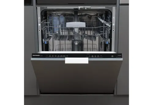 Telefunken G-EV-6014-C Geschirrspüler - Vollintegrierbarer Geschirrspüler mit 12 Maßgedecken, 9 Programmen und leiser Betriebslautstärke von 44 dB – ideal für moderne Küchen.