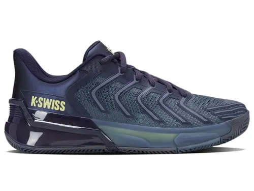 KSwiss Tennisschuhe Ultrashot 4 Clay/Sandplatz 2025 - Hochleistungs-Tennisschuhe für Herren, entwickelt für optimale Performance auf Sandplätzen mit außergewöhnlicher Energierückgabe und stabiler Unterstützung bei seitlichen Bewegungen.