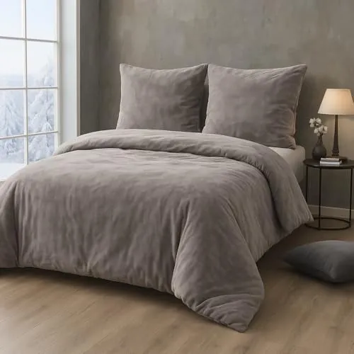 Bettwäsche Grau von MALIKA