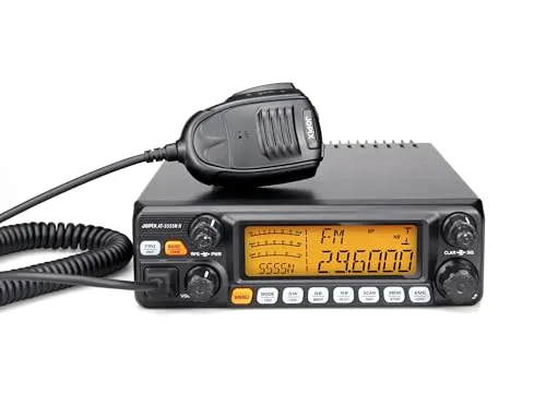 Funkamateurstation Jopix AT-5555N II, AM, FM, SSB 10M CW TRX 28-29,7 MHz, VOX, Roger Beep, 13,8V