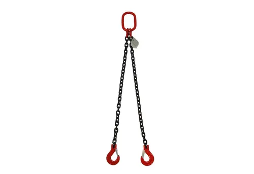 2-Strang Anschlagkette 4m GK8 8mm schwarz in schwarz von Joma-Tech GmbH