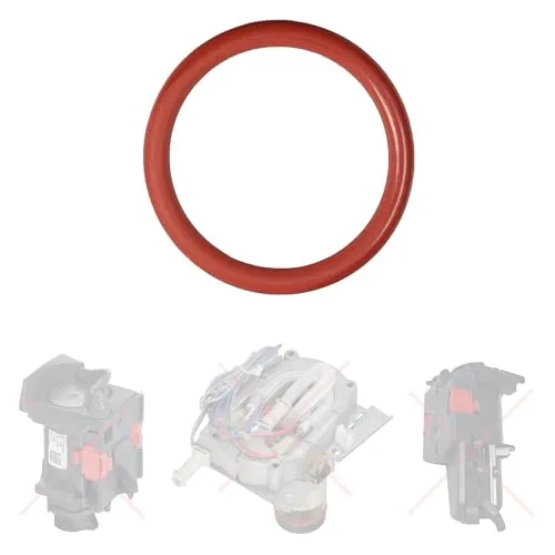 Snapworld-Kaffee Dichtung O-Ring kompatibel mit Delonghi EABI EAM ECA ECAM ESAM EPAM ETAM AEG Philips für die Brüheinheit Anpresskolben Kolben und Thermoblock Heizung (1x)