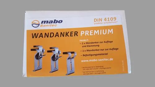 Wannenrandanker, Wannenanker, Wandanker, Mabo sanitec Wandanker Premium 101401