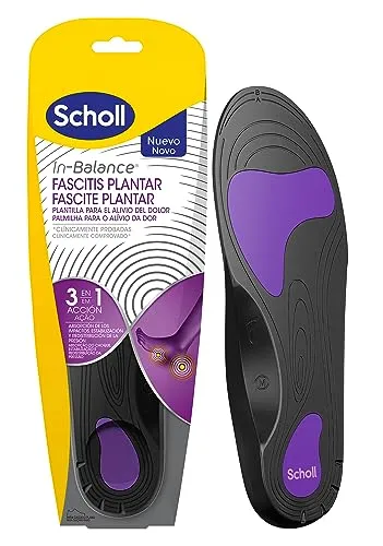 Produktbild Scholl Einlegesohlen gegen Schmerzen Plantarfasziitis | Größe L 42,5-45