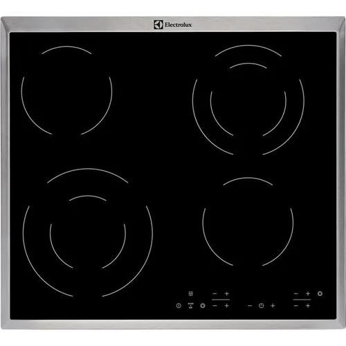 Electrolux EHF6342XOK hob Black Built-in Ceramic 4 zone(s) Electro 7332543486533