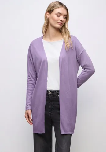 Street One Damen Langer Feinstrickcardigan - Strickjacke für Damen aus angenehm weichem Viskosemix, ideal für lässige Outfits und vielseitig kombinierbar.