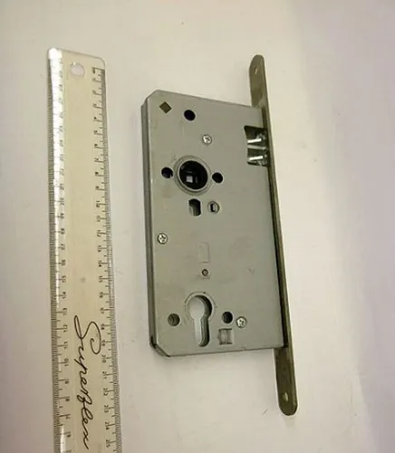 ABUS Einsteckschloss ESH PZ 65/20 R HG rechts 92mm Haustürschloss Haustür 24590