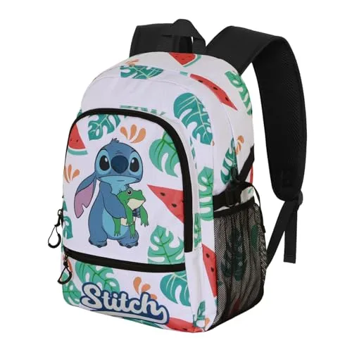 Disney Lilo und Stitch Frog-FAN Fight Rucksack 2.2, Mehrfarbig, 31 x 44 cm, Kapazität 24 L