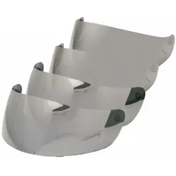 Germot GM 960 Visier, silber für Männer - Motorrad-Headsets, hochwertiges Ersatzvisier für Germot GM 690 Klapphelm, Pinlock-vorbereitet für klare Sicht bei jedem Wetter.