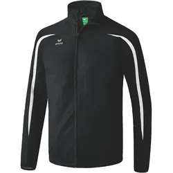 erima Herren Laufjacke schwarz/weiß, Größe S - Sportjacke mit wind- und wasserabweisendem Obermaterial, ideal für Läufer. Der weiche Innenkragen und Ventilationseinsätze sorgen für höchsten Tragekomfort und optimale Luftzirkulation.