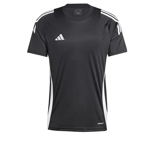 adidas Performance Fußballtrikot TIRO24 JSY schwarz XL - Trainingsbekleidung für Fußballer, ausgestattet mit AEROREADY-Technologie für optimale Feuchtigkeitsregulation und einen sportlichen Slim Fit.