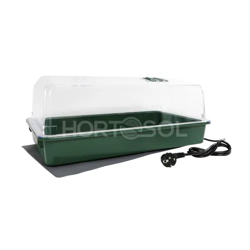 30w XXL beheiztes Zimmergewächshaus 56x32x21 cm