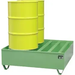 Bauer Südlohn Profilwanne PW 400-4, lackiert, Resedagrün von Bauer