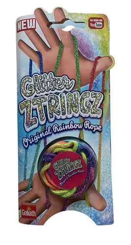 Fingertwist - Fadenspiel Original Rainbow Rope Neu