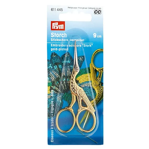 Stickschere Storch, Packung mit 1St, 611445, Prym