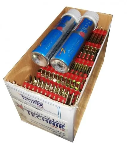 Betonnägel 3,0x22mm HC extra hart + Gas für Spit Pulsa 700 Betonnagler - 1.000 extra harte Betonnägel, 22 mm lang, inklusive 2 Gaskartuschen – ideal für professionelle Anwendungen mit dem Spit Pulsa 700 Betonnagler.