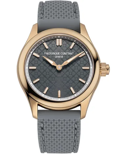 Frederique Constant FC-286LGS3B4 Damenuhr Smartwatch Vitality 36mm - Smartwatch für Damen mit 5ATM Wasserdichtigkeit, ideal für Sport und Alltag. Swiss Made Qualität, zahlreiche Funktionen wie Herzfrequenzmesser und Bluetooth.