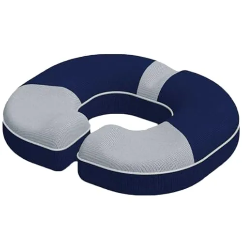 HJNFL Hämorrhoiden Sitzkissen, Ergonomisches Sitzkissen Bürostuhl, Orthopädisches Sitzkissen, Memory Foam Steißbeinkissen für Steißbein Ischias Hämorrhoiden Rückenschmerzlinderung