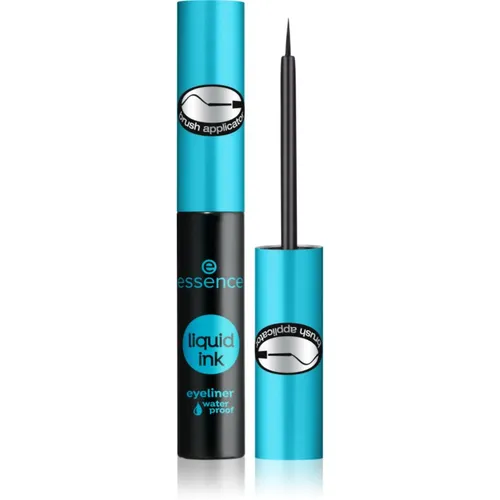 Essence Liquid Ink Eyeliner Farbton 3 ml in schwarz von essence