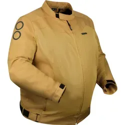 Bering Alias Textiljacke - Hellbraun, 3XL - Nachhaltige Motorradjacke aus 100% recyceltem Polyester, mit herausnehmbaren Protektoren und optimalem Schutz für sicheres Fahren.