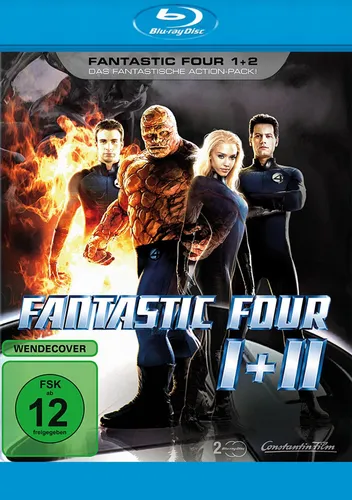 Fantastic Four 1+2 - Rise of the Silver Surfer # BLU-RAY-NEU
