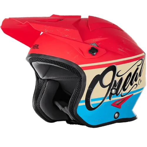 ONeal Volt Solid S25 Jethelm - Matt-Schwarz - XS - Motorradhelm mit integrierter Sonnenblende und optimaler Belüftung für kühlen Kopf bei langen Fahrten. Robuste ABS-Schale und Microlock-Verschluss für höchste Sicherheit und Komfort.